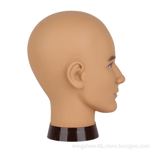 Male Head Model Dummy Hat Scarf Head Mannequin Men Male Face For Hat Glasses Display Model Two Color Available